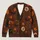 Halloween Black Cats, Jack-O'-Lanterns, Bats and Maple Leaves for Cozy Autumn Nights All-over Print Knitted Cardigan - 1