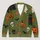 Halloween Pumpkins, Black Cats, Bats & Ghosts for Cozy Autumn Layering and October Days All-over Print Knitted Cardigan - 1