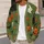 Halloween Pumpkins, Black Cats, Bats & Ghosts for Cozy Autumn Layering and October Days All-over Print Knitted Cardigan - 5