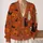 Halloween Cats, Ghosts, Bats and Pumpkins for Cozy Autumn Nights and Fallween Style All-over Print Knitted Cardigan - 2