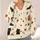 Halloween Black Cats, Pumpkins and Bats for Cozy Autumn Spooky Season Wear All-over Print Knitted Cardigan - 4