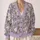 Lilac Watercolor Blossoms For Soft Everyday Layering And Springtime Style All-over Print Knitted Cardigan - 2