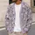 Lilac Watercolor Blossoms For Soft Everyday Layering And Springtime Style All-over Print Knitted Cardigan - 5