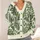Tropical Monstera And Palm Foliage For Relaxed Everyday Layering All-over Print Knitted Cardigan - 4