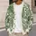 Tropical Monstera And Palm Foliage For Relaxed Everyday Layering All-over Print Knitted Cardigan - 5