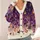 Witch Hats and Potion Bottles for Cozy Halloween Nights and Autumn Outings for Her All-over Print Knitted Cardigan - 4