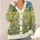 Mountain Wildflower Meadow for Peaceful Nature Walks and Everyday Outdoor Style for Women All-over Print Knitted Cardigan - 4