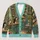 Vintage Bookshop Window With Kitten for Cozy Autumn Reading Days All-over Print Knitted Cardigan - 1