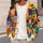 Halloween Patchwork Pumpkins, Ghosts And Black Cats For Festive Autumn Layering Wear All-over Print Knitted Cardigan - 5