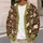 Cottagecore Bookshop Houses, Mushrooms and Tea for Cozy Autumn Reading, Teen Book Lovers All-over Print Knitted Cardigan - 5
