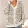 Typewriter Book Lover Text for Cozy Reading Days and Literary Everyday Style All-over Print Knitted Cardigan - 4