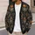 Pumpkin Head Skeletons and Wreaths for Halloween Nights and Autumn Gatherings All-over Print Knitted Cardigan - 5