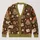 Mushroom Bookshop And Tea Cottagecore Reading Nook For Cozy Autumn Book Lovers All-over Print Knitted Cardigan - 1