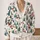 Cute Snowmen Reading Books in a Winter Forest for Cozy Everyday Layering All-over Print Knitted Cardigan - 2