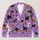 Black Cats, Pumpkins And Spellbooks For Halloween Season And Cozy Fall Outings All-over Print Knitted Cardigan - 1