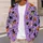 Black Cats, Pumpkins And Spellbooks For Halloween Season And Cozy Fall Outings All-over Print Knitted Cardigan - 5