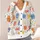 Cute Cartoon Books And Flowers For Cozy Autumn Reading Days For Young Book Lovers All-over Print Knitted Cardigan - 4