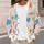 Cute Cartoon Books And Flowers For Cozy Autumn Reading Days For Young Book Lovers All-over Print Knitted Cardigan - 5