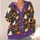 Cute Halloween Ghosts, Pumpkins And Sunflowers For Cozy Autumn Everyday Wear All-over Print Knitted Cardigan - 4