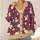 Whimsical Scarf-Wearing Cats, Books And Snowflakes For Cozy Holiday Days All-over Print Knitted Cardigan - 4