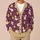 Whimsical Scarf-Wearing Cats, Books And Snowflakes For Cozy Holiday Days All-over Print Knitted Cardigan - 6