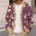 Whimsical Scarf-Wearing Cats, Books And Snowflakes For Cozy Holiday Days All-over Print Knitted Cardigan - 5