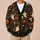 Halloween Ghost Pumpkin Skull Motifs for Spooky Autumn Nights and October Parties All-over Print Knitted Cardigan - 6