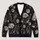 Mothman Full Moon Halloween Night Sky for Teen Gothic Cryptid and Horror Fans All-over Print Knitted Cardigan - 1