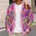Cartoon Potion Cats And Quirky Magic Icons For Playful Everyday Layering All-over Print Knitted Cardigan - 5