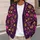 Spider Webs, Pink Balloons And Cookies For Playful Halloween Style All-over Print Knitted Cardigan - 5