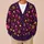 Spider Webs, Pink Balloons And Cookies For Playful Halloween Style All-over Print Knitted Cardigan - 6