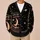 Retro Moon And Planet Motifs For Cozy Autumn Stargazing And Everyday Teen Style All-over Print Knitted Cardigan - 6