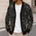 Gothic Skull Collage With Red Moon Cats for Alternative Everyday Layering All-over Print Knitted Cardigan - 5