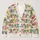 Colorful Books and Wildflowers for Cozy Reading Days, Book Lovers and Nature Fans All-over Print Knitted Cardigan - 1