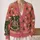Skeleton Book Lover Holiday Scene for Cozy Reading Days and Winter Cheer All-over Print Knitted Cardigan - 2