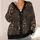 Gothic Baphomet and Crescent Moon Motifs for Halloween Nights and Occult Style Lovers All-over Print Knitted Cardigan - 4