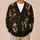 Krampus Holiday Horror for Halloween Parties and Dark Winter Style, Teen Alternative Wear All-over Print Knitted Cardigan - 6