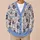 Kawaii Black Cats Reading in Jars for Cozy Bookish Days and Whimsical Everyday Style All-over Print Knitted Cardigan - 6