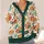 Capybara School Supplies and Study Day Essentials for Cozy Everyday Learning Teens All-over Print Knitted Cardigan - 4