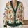 Capybara School Supplies and Study Day Essentials for Cozy Everyday Learning Teens All-over Print Knitted Cardigan - 2