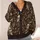 Gothic Skull and Antique Books for Halloween Dark Academia, Teen Fall Everyday Style All-over Print Knitted Cardigan - 4