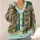 Rose-Covered Bookshop Street Scene for Cozy Autumn Reading and Cottagecore Days All-over Print Knitted Cardigan - 4