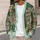Rose-Covered Bookshop Street Scene for Cozy Autumn Reading and Cottagecore Days All-over Print Knitted Cardigan - 5