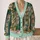 Rose-Covered Bookshop Street Scene for Cozy Autumn Reading and Cottagecore Days All-over Print Knitted Cardigan - 2