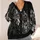 Gothic Church Window Etching for Dark Academia and Everyday Layering All-over Print Knitted Cardigan - 4