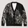 Gothic Church Window Etching for Dark Academia and Everyday Layering All-over Print Knitted Cardigan - 1