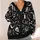 Halloween Pumpkin Bat Spider and Tombstone Motifs for Autumn Celebrations Teen Style All-over Print Knitted Cardigan - 4