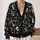 Halloween Pumpkin Bat Spider and Tombstone Motifs for Autumn Celebrations Teen Style All-over Print Knitted Cardigan - 2