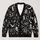 Halloween Pumpkin Bat Spider and Tombstone Motifs for Autumn Celebrations Teen Style All-over Print Knitted Cardigan - 1