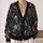 Gothic Skull and Skeleton Motifs for Halloween Nights and Dark Autumn Outings for Teens All-over Print Knitted Cardigan - 2